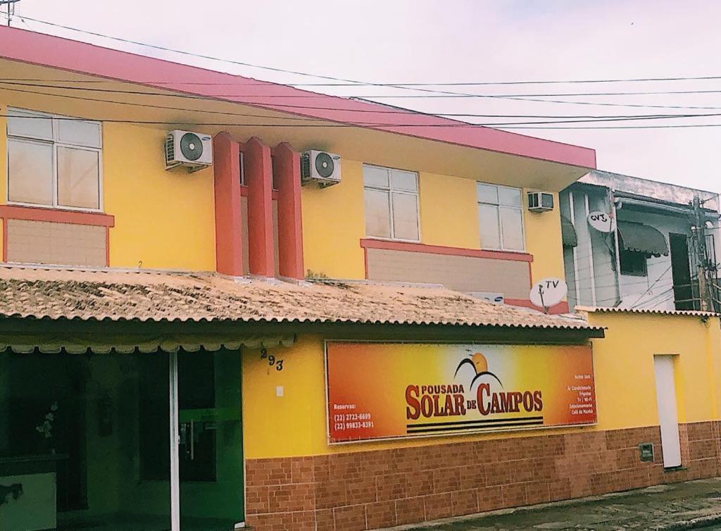 Pousada Solar De Campos Кампус-дус-Гойтаказис Экстерьер фото